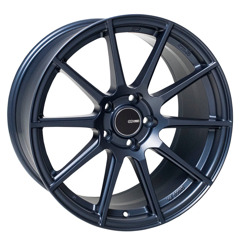 Enkei TS10 18x9.5 35mm Offset 5x114.3 Bolt Pattern 72.6mm Bore Dia Matte Blue Wheel (MOQ 40) - part 499-895-6535MB - TLNS Motorsports