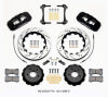Wilwood AERO6 Front Hat Kit 14.00 Drilled 15-23 Mustang w/Lines - Wilwood - part 140-13886-D - TLNS Motorsports