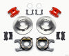 Wilwood D154 P/S Park Brake Kit Red Big Ford 2.36in Offset - Wilwood - part 140-12213-R - TLNS Motorsports