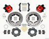 Wilwood Combination Parking Brake Rear Kit 11.00in Drilled Red 2012 Fiat 500 w/ Lines - Wilwood - part 140-12768-DR - TLNS Motorsports