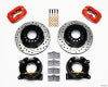 Wilwood Forged Dynalite P/S Park Brake Kit Drilled Red Chevy C-10 2.42 Offset 5-lug - Wilwood - part 140-10094-DR - TLNS Motorsports