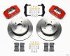 Wilwood Dynapro Radial Rear Kit 12.19in Drilled Red 2004-2006 Pontiac GTO - Wilwood - part 140-8754-R - TLNS Motorsports