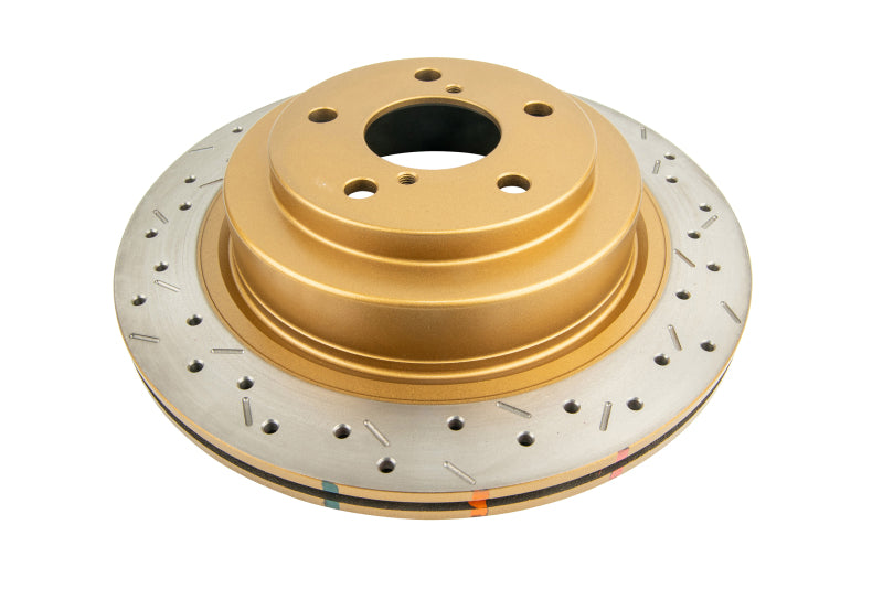 DBA 06-07 WRX / 05-08 LGT Rear Drilled & Slotted 4000 Series Rotor - part DBA4653XS - TLNS Motorsports