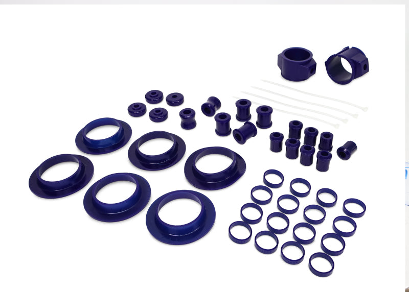 SuperPro 1957-1962 Triumph TR3A Base Front & Rear Vehicle Kit - Superpro - part KIT0189K - TLNS Motorsports