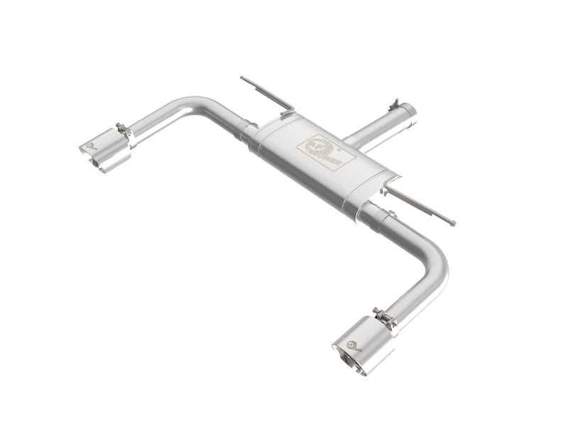 aFe MACHForce XP Exhausts Axle-Back 21-24 BMW 228i 2.0T (SS w/ Polished Tips) - aFe - part 49-36355-P - TLNS Motorsports