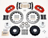 Wilwood Narrow Superlite 6R Front Hub Kit 12.88in Drill Red 70-78 Camaro (*Line Kit Needed*) - Wilwood - part 140-10485-DR - TLNS Motorsports