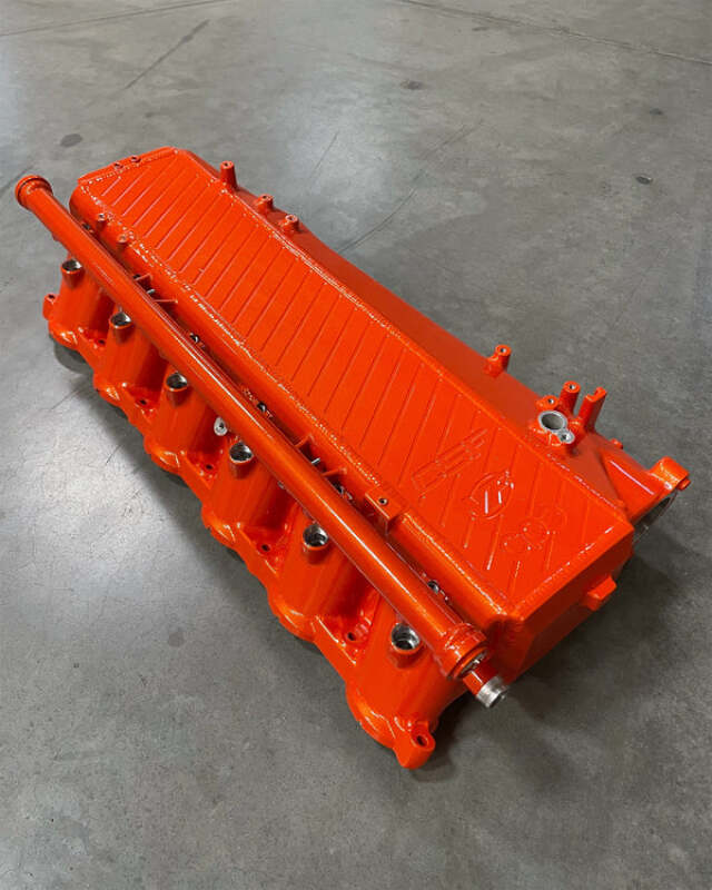 CSF Toyota A90/A91 Supra/ BMW G-Series B58 Charge-Air Cooler Manifold - Tangerine Twist Sparkle - CSF - part 8200TTS - TLNS Motorsports