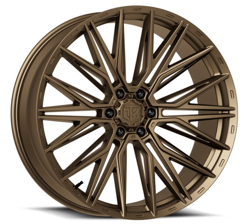 MTX Gangstar Bronze 24x10in / 6x139.7 BP / 25mm Offset / 106.1mm Bore - MTX Wheels - part X301BZ-241060+25 - TLNS Motorsports