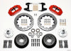 Wilwood Narrow Superlite 6R Front Hub Kit 12.88in Drill Red 74-80 Pinto/Mustang II Disc Spindle only - Wilwood - part 140-9801-DR - TLNS Motorsports