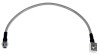 Wilwood 20in OAL Flexline -3 Hose to M10 by 1.00 to 12 Deg. Banjo Bubble Flare - Wilwood - part 220-8216 - TLNS Motorsports