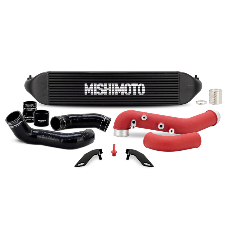 Mishimoto 2023+ Honda Civic Type-R Intercooler Kit w/Pipes - Black Intercooler/Red Pipes - Mishimoto - part MMINT-CTR-23KBKRD - TLNS Motorsports