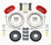 Wilwood Dynapro 6 Front Hat Kit 12.88in Red 2002-Up Mini Cooper w/ Lines - Wilwood - part 140-13062-R - TLNS Motorsports