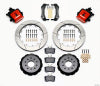 Wilwood Combination Parking Brake Rear Kit 12.88in Red Mustang 94-04 - Wilwood - part 140-10158-R - TLNS Motorsports
