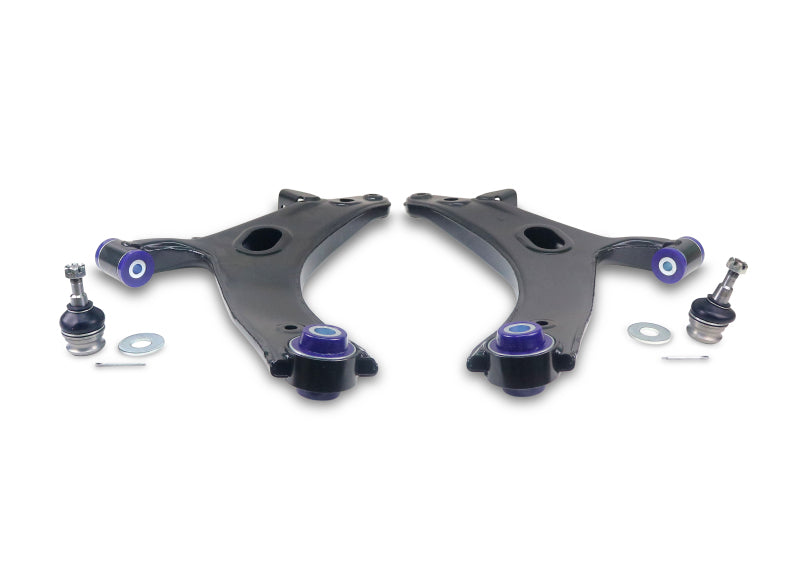 SuperPro 2013-2015 Subaru XV Crosstrek Limited Front Lower Control Arm Set w/ Bushings - Superpro - part TRC1150 - TLNS Motorsports