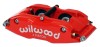 Wilwood Caliper-BNSL4R-Red 1.25in Pistons 1.10in Disc - Wilwood - part 120-8062-LRD - TLNS Motorsports