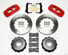 Wilwood AERO4 Rear Kit 14.25in Red 2006-10 Magnum/Challenger/Charger/300C - Wilwood - part 140-11765-R - TLNS Motorsports