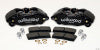 Wilwood DPHA Front Caliper & Pad Kit Black Honda / Acura w/ 262mm OE Rotor - Wilwood - part 140-13029 - TLNS Motorsports