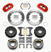 Wilwood Narrow Superlite 4R Rear P-Brk Kit 12.88in Red Big Ford 2.00in Off Bronco 5 x 5.50 - Wilwood - part 140-13734-R - TLNS Motorsports