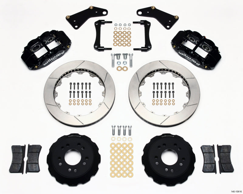 Wilwood Narrow Superlite 6R Front Hat Kit 13.06in 65-82 Corvette C2/C3 - part 140-10616 - TLNS Motorsports