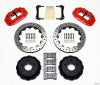 Wilwood Narrow Superlite 4R Rear Kit 12.88in Drilled Red 98-02 Camaro/Firebird - Wilwood - part 140-9830-DR - TLNS Motorsports