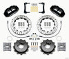 Wilwood Narrow Superlite 4R Rear Kit 12.88in Drilled 2008-2012 Subaru WRX w/Lines - Wilwood - part 140-12877-D - TLNS Motorsports