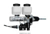 Wilwood Tandem Remote M/C Kit w L/H Bracket & Prop Valve - 15/16in Bore Ball Burnished-W/Pushrod - Wilwood - part 261-14250-P - TLNS Motorsports