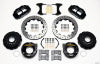 Wilwood Narrow Superlite 4R Rear P-Brk Kit 12.88in Drilled Ford 8.8 w/2.5in Offset-5 Lug - Wilwood - part 140-9223-D - TLNS Motorsports