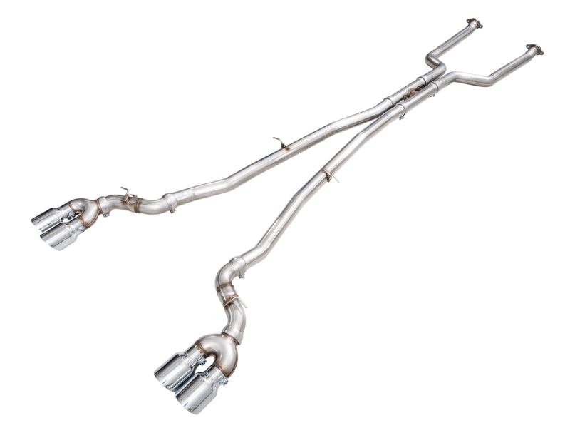 AWE Tuning BMW G90/G99 M5 Track Edition Cat-Back Exhaust - Chrome Silver Tips - AWE Tuning - part 3020-42790 - TLNS Motorsports