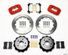 Wilwood Dynapro Radial Rear Kit 13.00in Red Nissan 350Z/Fiti G35 - Wilwood - part 140-9507-R - TLNS Motorsports