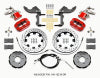 Wilwood Dynapro Radial4 / MC4 Rear Kit 12.19 Drilled Red 2014-2015 Mini Cooper w/Lines & Cables - Wilwood - part 140-15219-DR - TLNS Motorsports