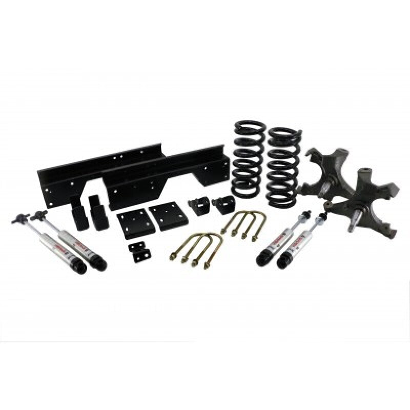 Ridetech 88-98 GM C1500 2WD StreetGrip Suspension System w/ Light Duty Brake Type & RQ-S Shocks - Ridetech - part 11370114 - TLNS Motorsports