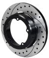 Wilwood Rotor-1.91in Offset-SRP-BLK-Drill-LH 12.19 x .810 - 5 x 5.75in Floater - Wilwood - part 160-12891-BK - TLNS Motorsports