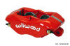 Wilwood Caliper-Forged Dynalite-Red 1.75in Pistons .81in Disc - Wilwood - part 120-6816-RD - TLNS Motorsports