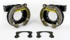 Wilwood Brackets (2) - Disc/Drum Big Ford-Old 2.36in Offset 1pc vented - Wilwood - part 249-7108/09 - TLNS Motorsports