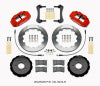 Wilwood Narrow Superlite 6R Front Hat Kit 12.88in Red 2014-2015 Mini Cooper w/Lines - Wilwood - part 140-15214-R - TLNS Motorsports