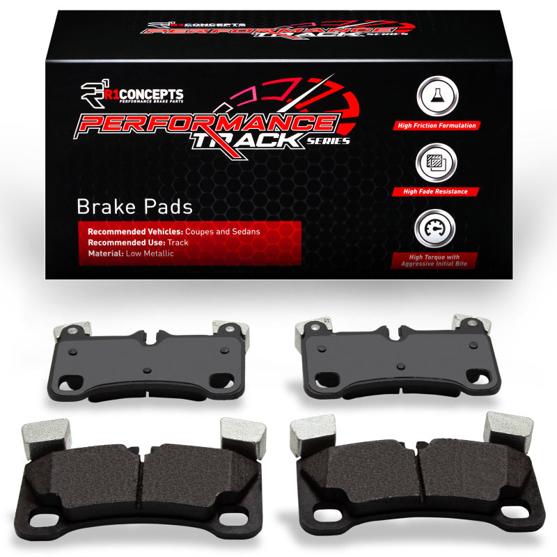 R1 08-10 Porsche Cayenne Rear Track/Street Brake Pads - R1 Concepts - part 2000-1350-00 - TLNS Motorsports