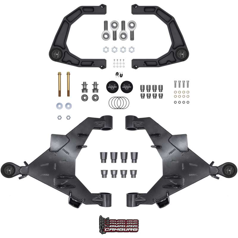 Camburg 22-25 Toyota Tundra 2wd/4wd Trail Series L/T Kit (BILLET UCA) (GRAY) - Camburg - part CAM-310217-K-GRY - TLNS Motorsports