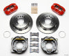 Wilwood Dynapro Low-Profile 11.00in P-Brake Kit - Red Ford 8.8 w/2.50in Offset-5 Lug - Wilwood - part 140-11396-R - TLNS Motorsports