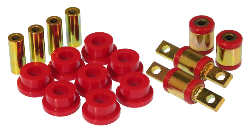 Prothane 90-00 Acura Integra Rear Upper/Lower Control Arm Bushings - Red - part 8-310 - TLNS Motorsports