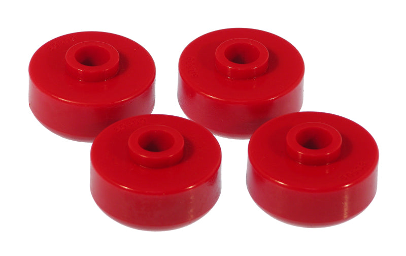 Prothane 63-82 Chevy Corvette Rear Spring Cushions - Red - Prothane