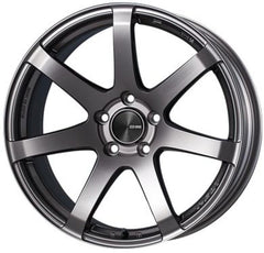 Enkei PF07 19x10 5x114.3 75mm Offset Dark Silver Wheel - part 490-910-6518DS - TLNS Motorsports