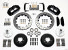Wilwood Narrow Superlite 6R Front Hub Kit 12.88in Drilled 1968-1969 Mustang Disc Spindle - Wilwood - part 140-10219-D - TLNS Motorsports