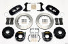 Wilwood AERO4 Rear P-Brake Kit 14.00in Small Ford 2.50in Offset - Wilwood - part 140-10949 - TLNS Motorsports