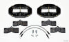 Wilwood D8-6 Front Caliper Kit Black Corvette C2 / C3 65-82 - Wilwood - part 140-11857-BK - TLNS Motorsports