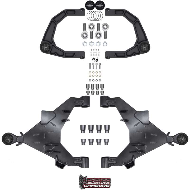 Camburg 22-25 Toyota Tundra 2wd/4wd Trail Series L/T Kit (BILLET XJ UCA) (GRAY) - Camburg - part CAM-310217-KX-GRY - TLNS Motorsports