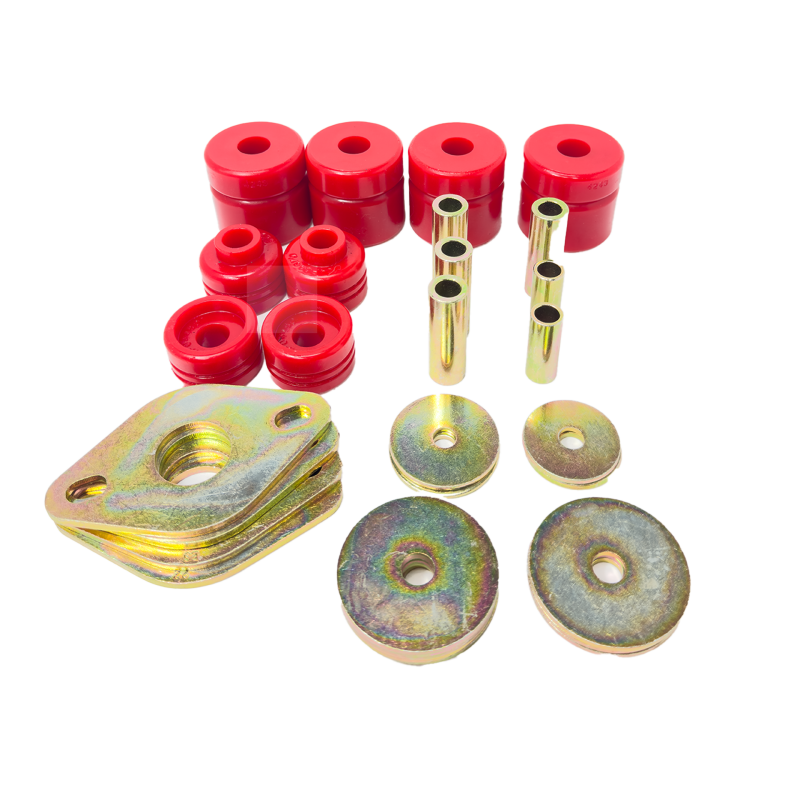 Energy Suspension 00-06 Toyota Tundra Leaf Spring Bushing Set - Red - Energy Suspension - part 8.4119R - TLNS Motorsports