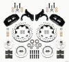 Wilwood Dynapro 6 Front Hub Kit 12.19in Drilled 69-70 Impala Drum/Disc 69-82 Vette - Wilwood - part 140-12946-D - TLNS Motorsports