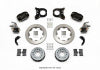 Wilwood Forged Dynalite P/S Rear Kit w/MC4 P-Brake Chev 12 Bolt w/Clip Eliminator - Wilwood - part 140-14224 - TLNS Motorsports