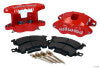 Wilwood D52 Rear Caliper Kit - Red 1.25 / 1.25in Piston 1.04in Rotor - Wilwood - part 140-11293-R - TLNS Motorsports