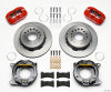 Wilwood Dynapro Low-Profile 11.00in P-Brake Kit - Red 55-57 Chevy 2.34in Offset - Wilwood - part 140-11405-R - TLNS Motorsports